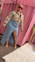 The Heiress Print Jacket